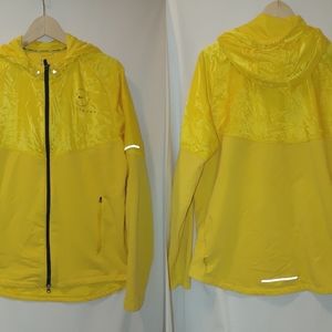 Nike DriFit Livestrong Full Zip Hooded Jacket Xl Yellow